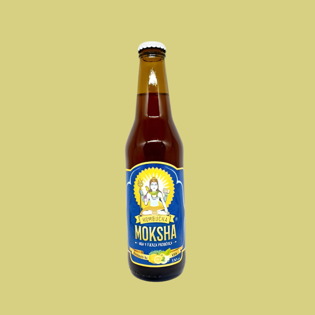Kombusha Moksha Té Negro Limón - 330 cc