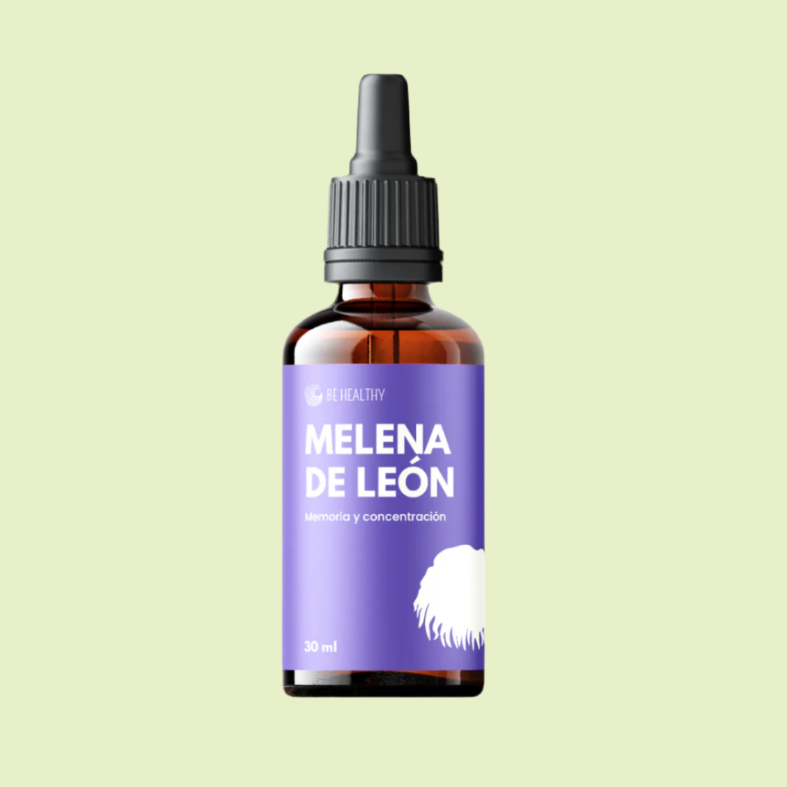 Melena de León Terapia Hongos Adaptógenos Memoria & Concentración Be Healthy - 30 días