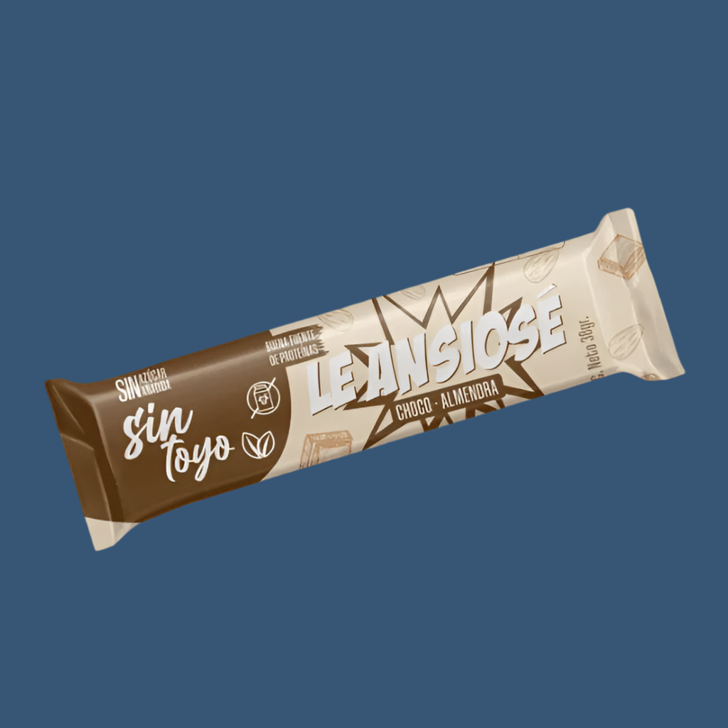 Barra Le Ansiosé Chocolate Almendra Sin Toyo - und 38 gr