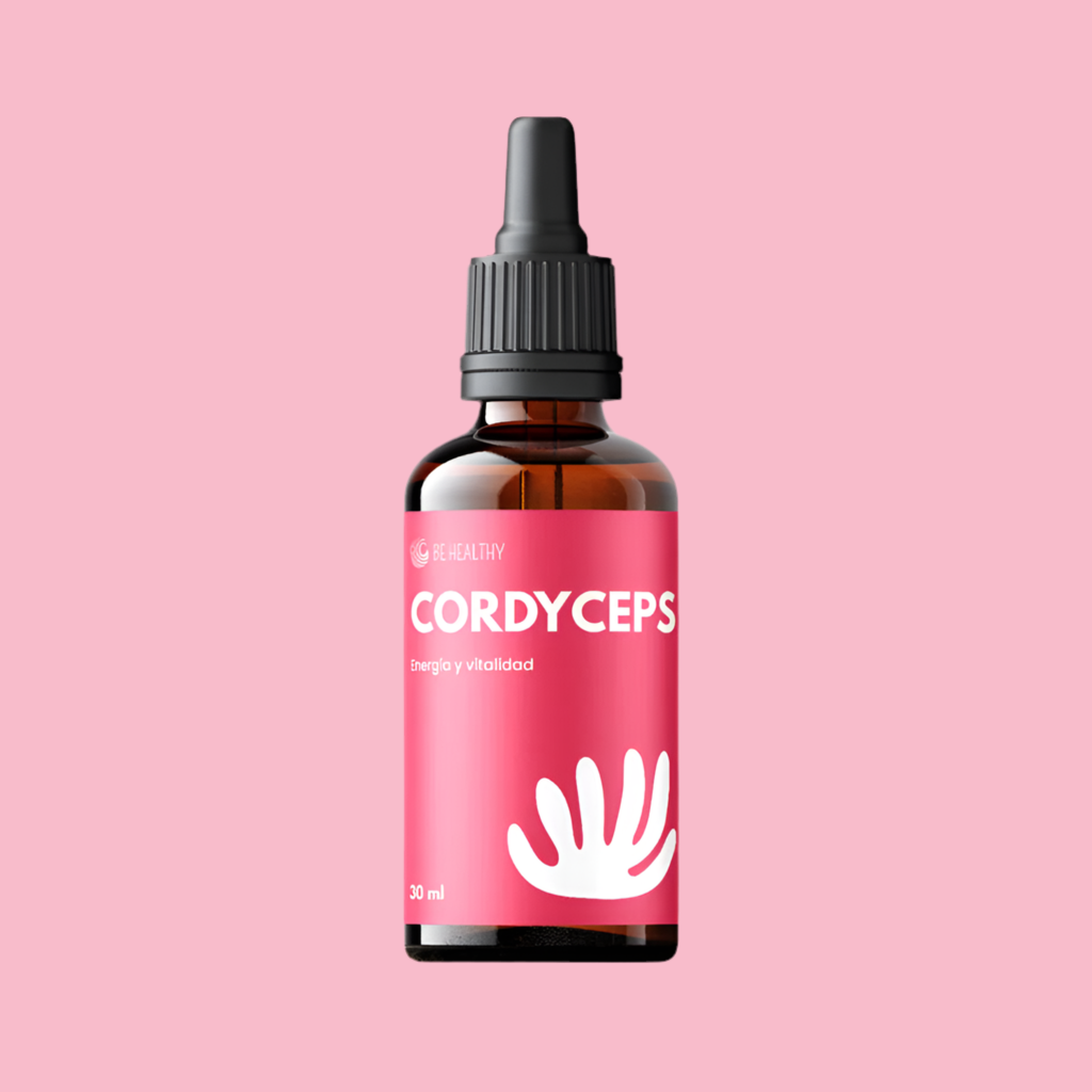 Cordyceps Terapia Hongos Adaptógenos Energía & Vitalidad BE HEALTHY - 30 días