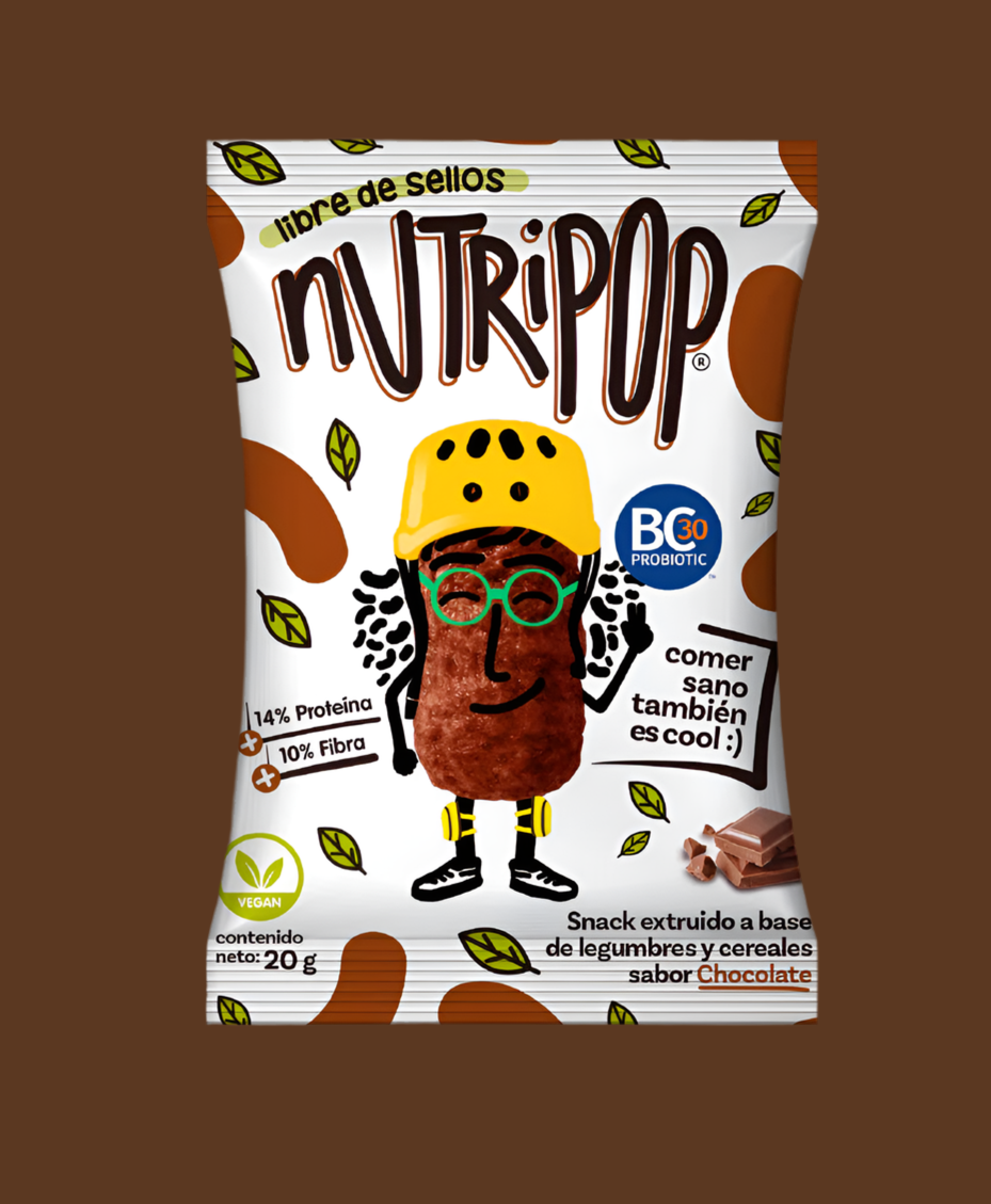 Suflé Chocolate Nutripop - 20 gr