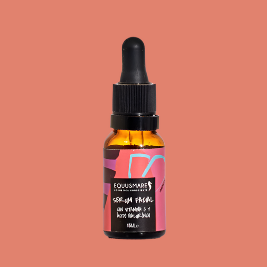 Sérum Facial con Vitamina C y Ácido Hialurónico Equusmare - 15 ml
