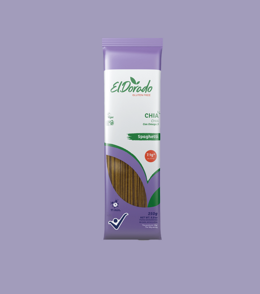 Spaghetti Chia con Omega El Dorado - 250 gr