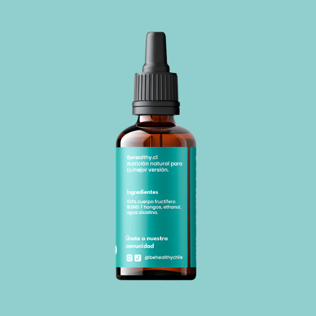 Fungi Blend Terapia Hongos Adaptógenos Equilibrio & Bienestar Be Healthy - 30 días