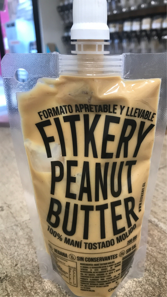 Mantequilla de Maní Fitkery Untable sin Sal - 200 gr