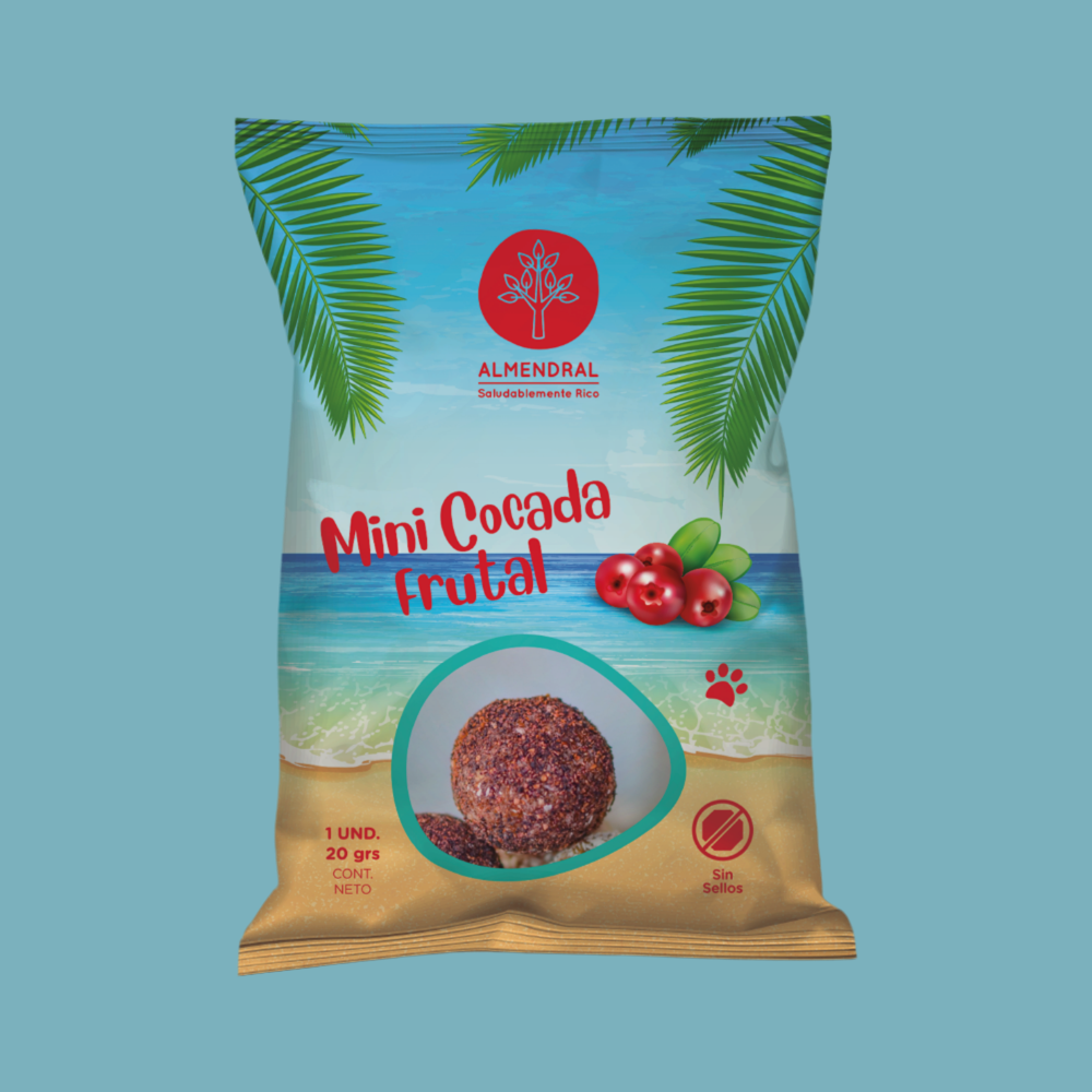 Mini Cocada Frutal Sin Azúcar El Almendral - und
