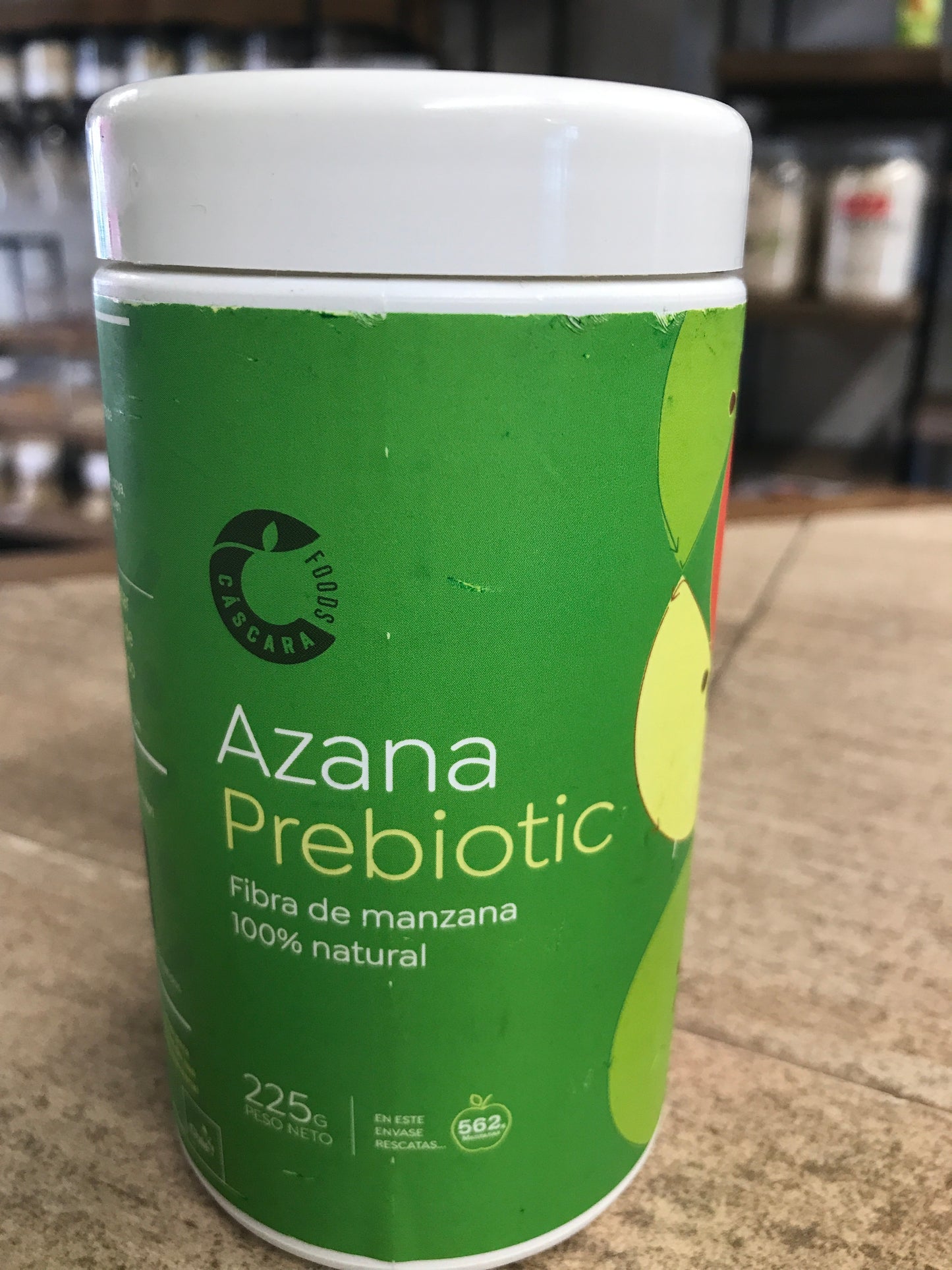 Azana Prebiotic Fibra de Manzana Cascara Foods - 225 gr