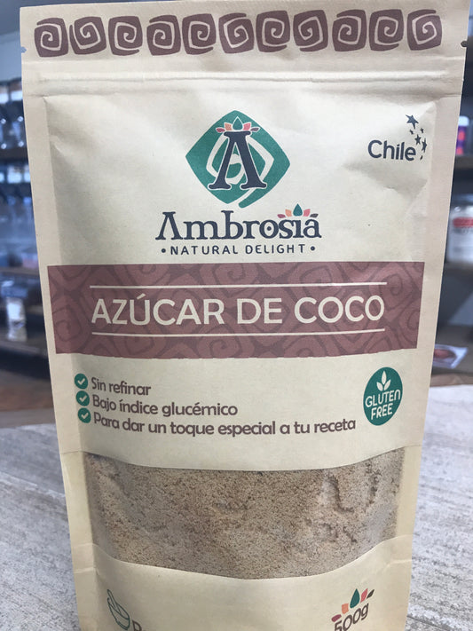 Azúcar de Coco Ambrosia Natural Delight - 500 g