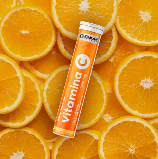 VItamina C Sabor Naranja German Energy - 20 tabletas efervescentes