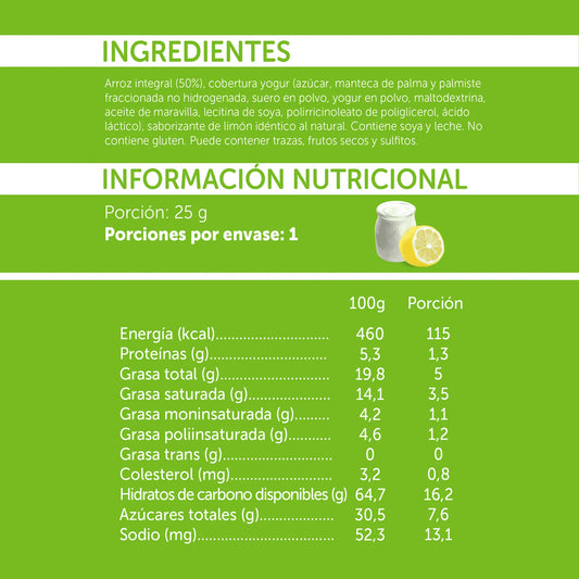 Galletas Limón y Yogurt Mizos - 25 gr