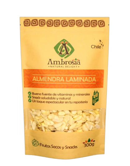 Almendras Laminadas Ambrosia Natural Delight - 500 gr