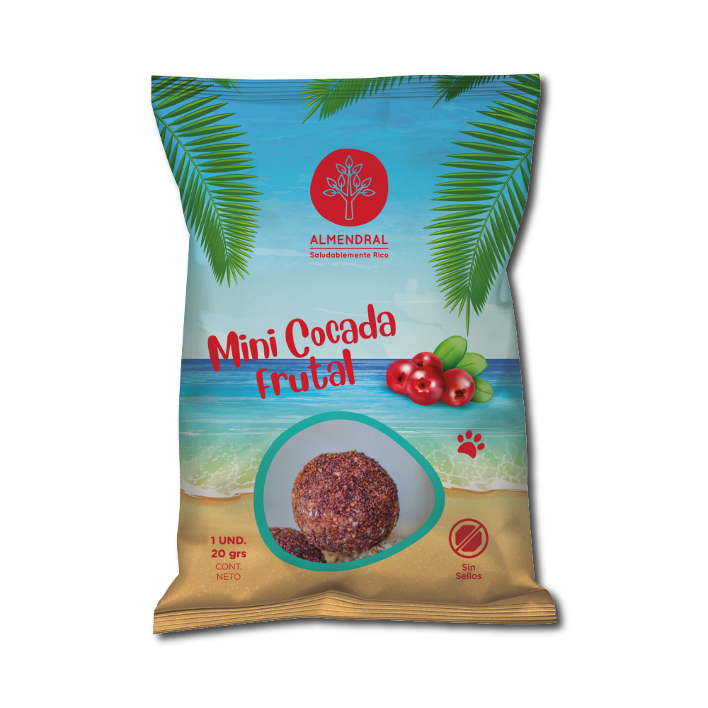 Mini Cocada Frutal Sin Azúcar El Almendral - und